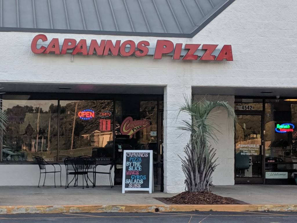 Capannos Pizza | restaurant | 4544 Ladson Rd, Summerville, SC 29485, USA | 8438217060 OR +1 843-821-7060