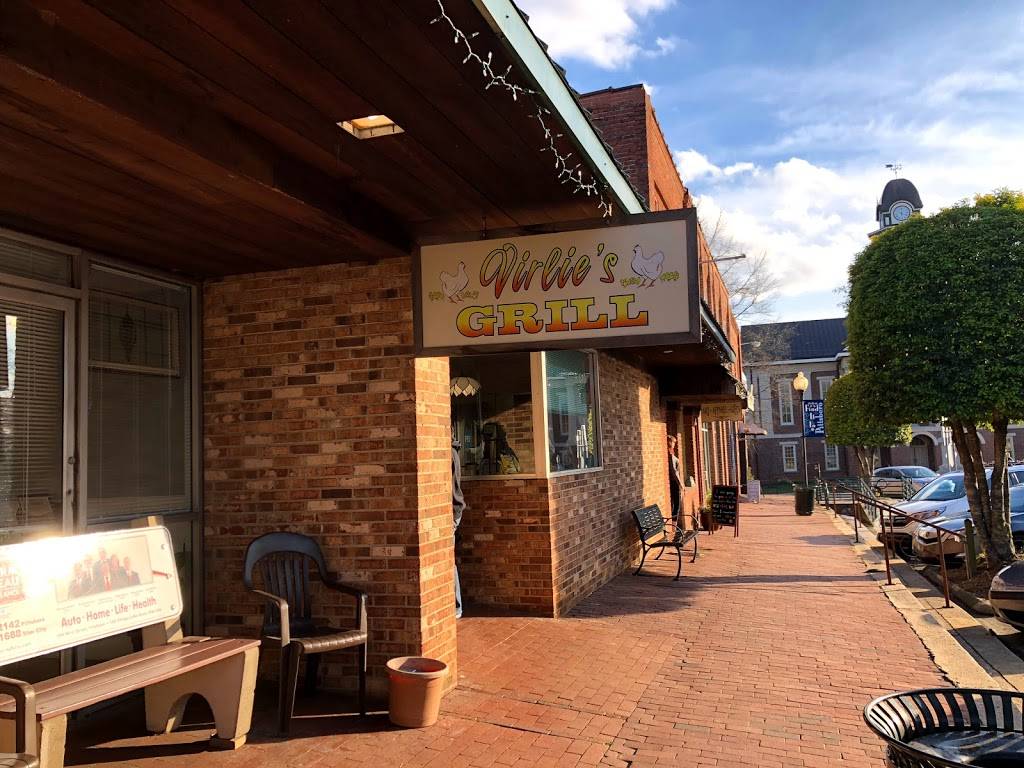 Virlies Grill | restaurant | 58 Hillsboro St, Pittsboro, NC 27312, USA | 9195420376 OR +1 919-542-0376
