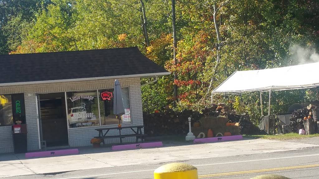 Little Village Pizza & BBQ | restaurant | 977 Center St, Sheppton, PA 18248, USA | 5703846252 OR +1 570-384-6252