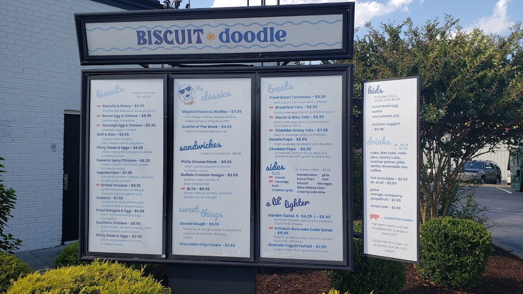 Biscuit Doodle | restaurant | 1709 W State of Franklin Rd, Johnson City, TN 37604, USA | 4236560353 OR +1 423-656-0353