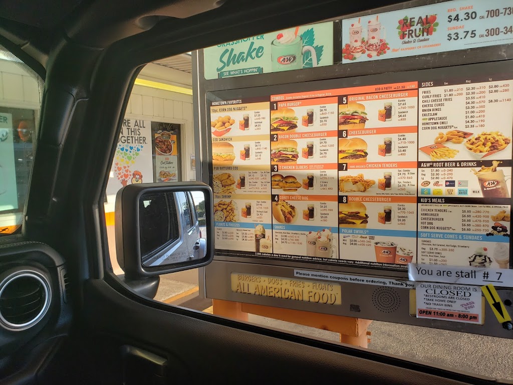 A&W Restaurant | restaurant | 1690 US-101, Florence, OR 97439, USA | 5419978124 OR +1 541-997-8124