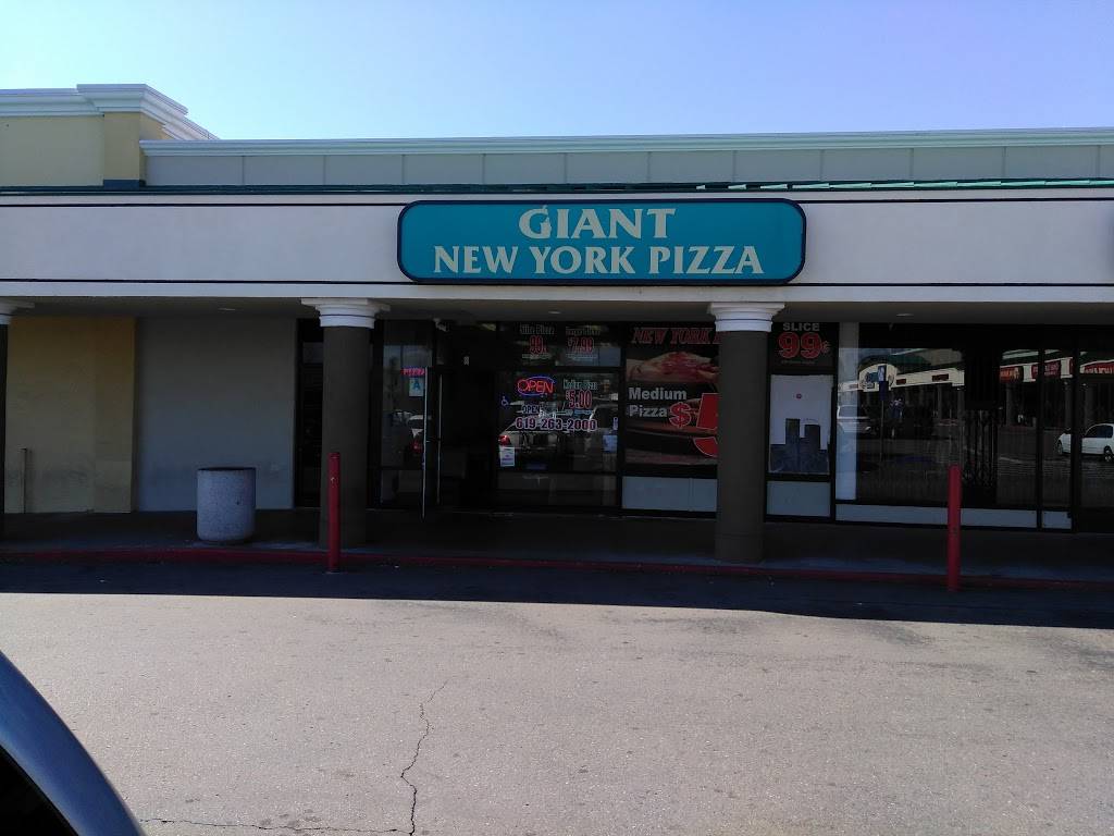 Giant New York Pizza | restaurant | 8 N Euclid Ave B, National City, CA 91950, USA | 6192632000 OR +1 619-263-2000