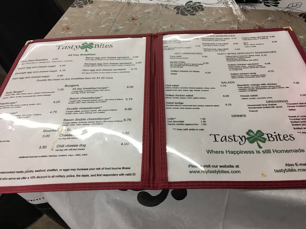 Tasty Bites | restaurant | 50 Lodge Ln, Verona, VA 24482, USA | 5402568342 OR +1 540-256-8342