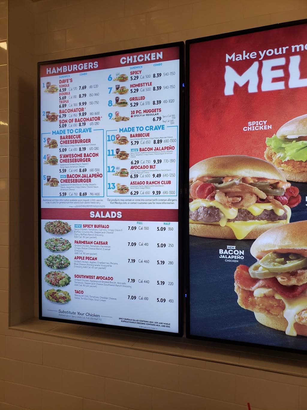 Wendys | restaurant | 5332 Hammonds Mill Rd, Martinsburg, WV 25427, USA | 3042688160 OR +1 304-268-8160