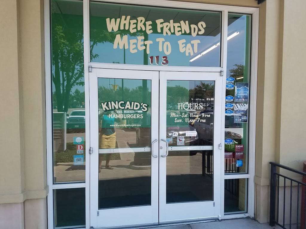 Kincaids | restaurant | 3900 Arlington Highlands Blvd Ste 113, Arlington, TX 76018, USA | 8174664211 OR +1 817-466-4211