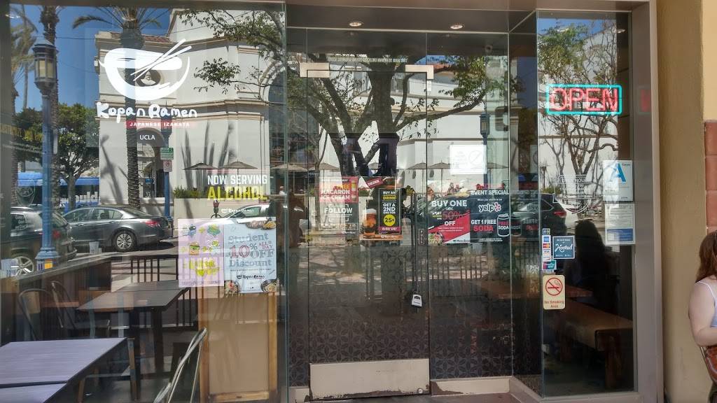 Kopan Ramen | restaurant | 1091 Broxton Ave, Los Angeles, CA 90024, USA | 4244659150 OR +1 424-465-9150