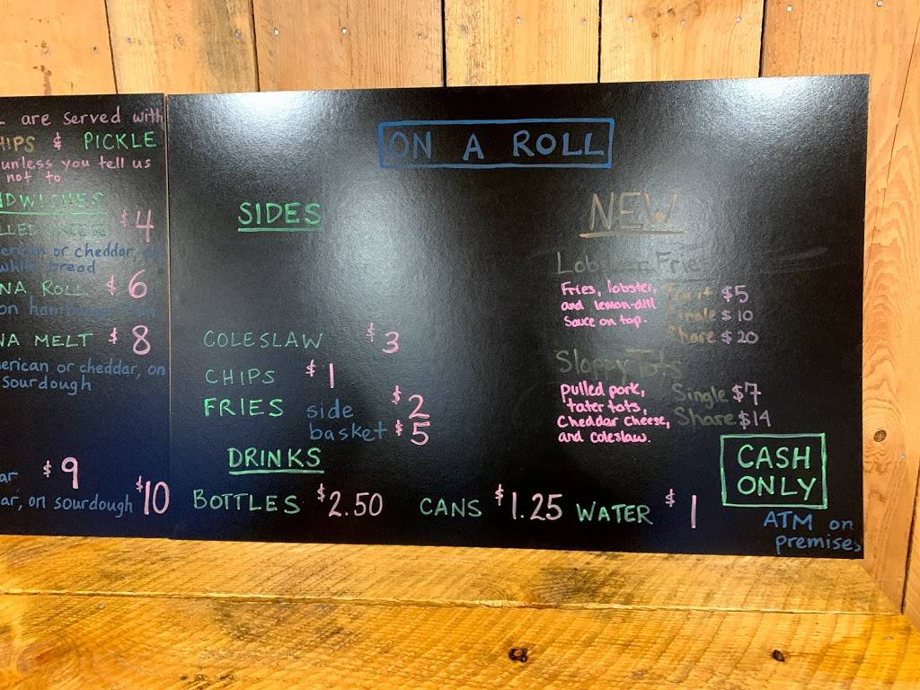 On A Roll | restaurant | 362 Waterman Beach Rd, South Thomaston, ME 04858, USA | 2075938760 OR +1 207-593-8760