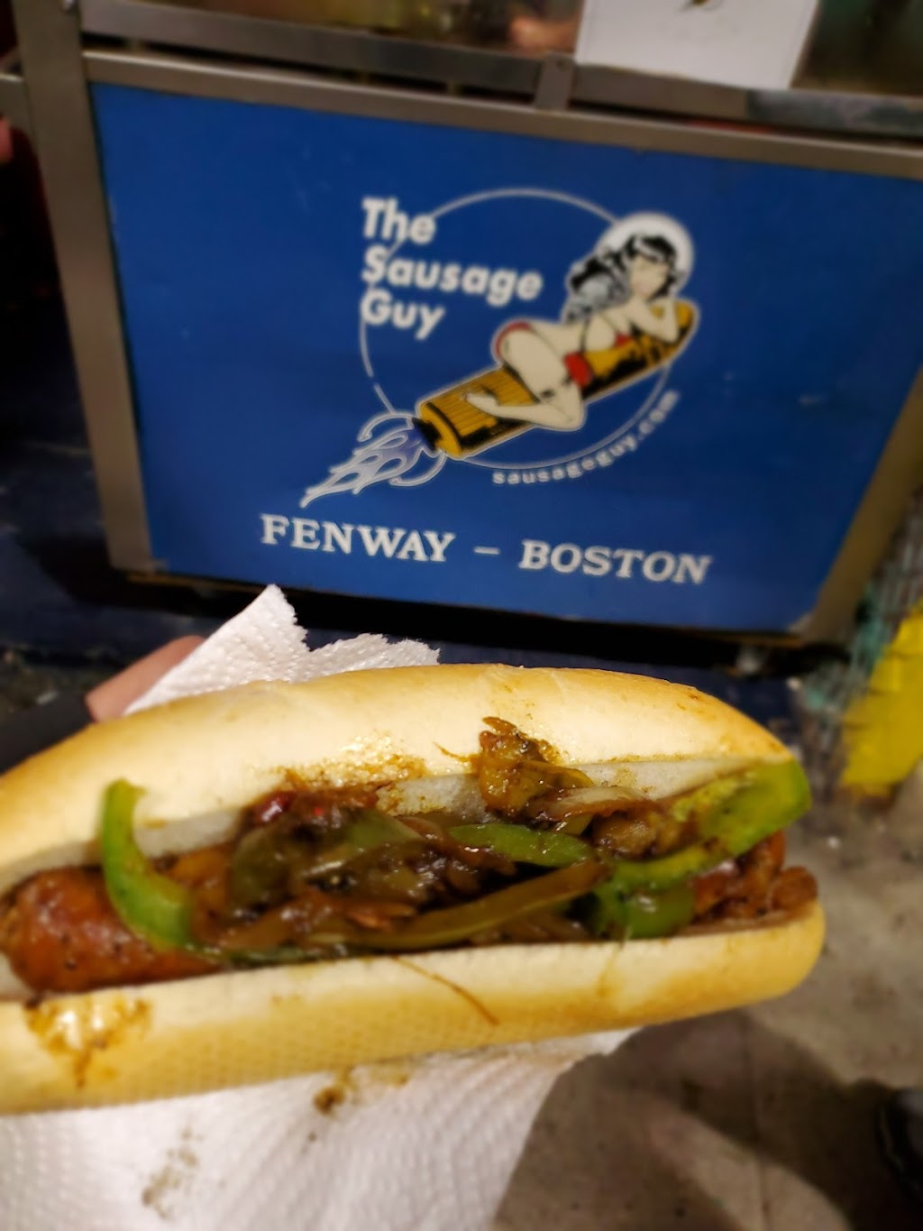 The Sausage Guy | meal takeaway | 49 Lansdowne St, Boston, MA 02215, USA | 6175922677 OR +1 617-592-2677