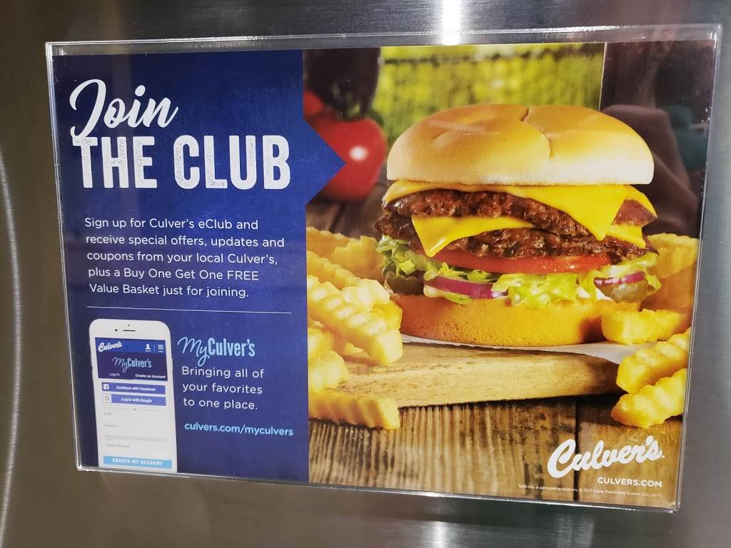 Culvers | restaurant | 8410 Citrus Park Dr, Tampa, FL 33625, USA | 8139260013 OR +1 813-926-0013