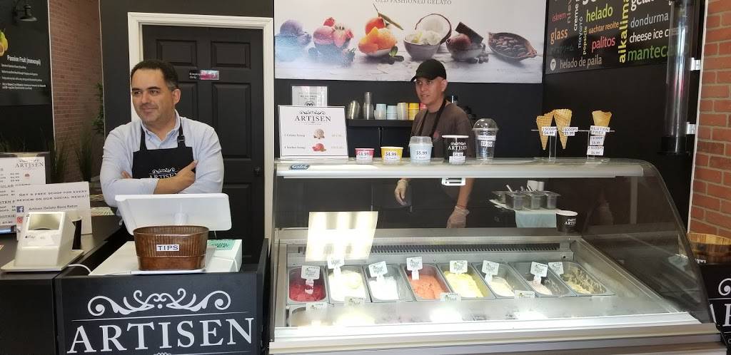 Artisen Gelato Boca | restaurant | 349B Yamato Rd, Boca Raton, FL 33487, USA | 7863818759 OR +1 786-381-8759