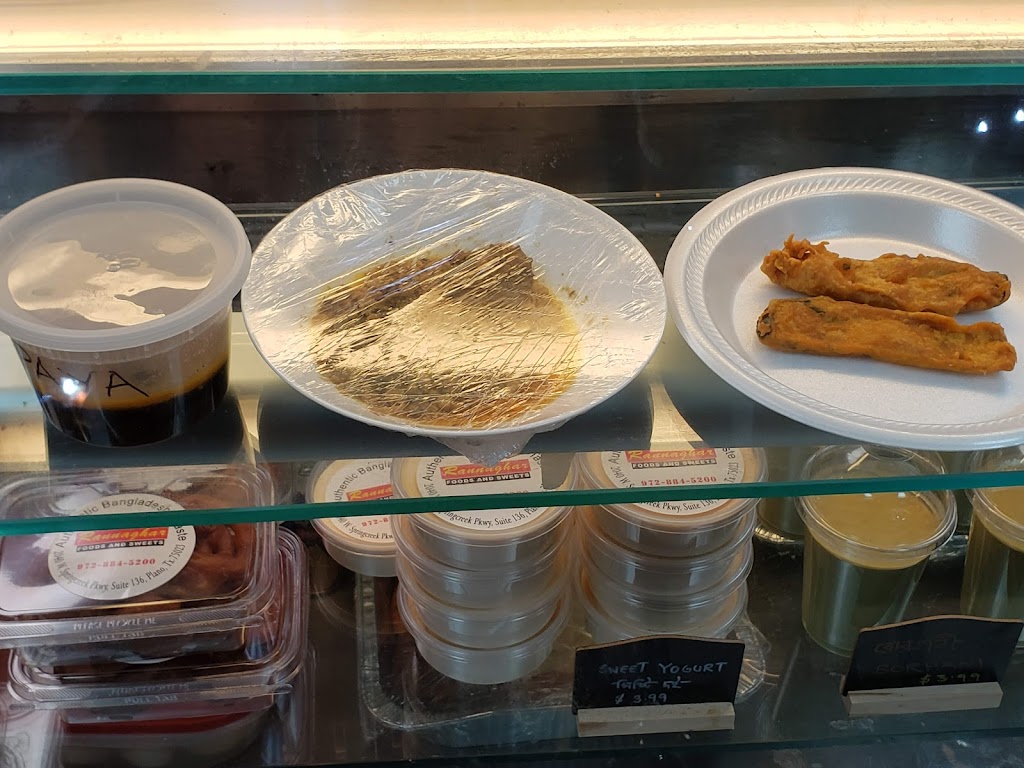 Rannaghar Foods and Sweets | restaurant | 2040 W Spring Creek Pkwy Suite 136, Plano, TX 75023, USA | 9728845200 OR +1 972-884-5200