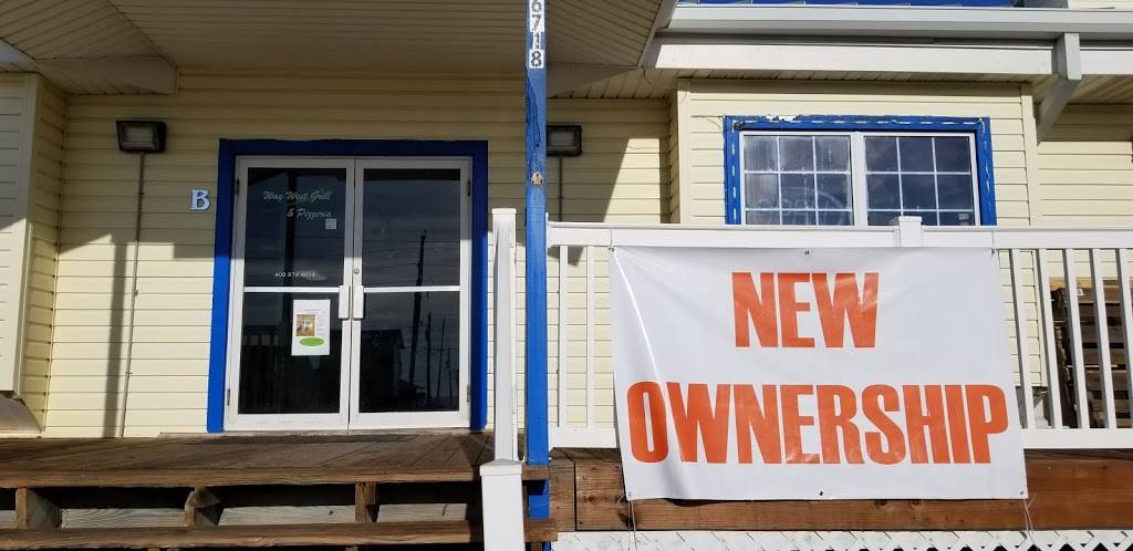 Way West Grill & Pizzeria | restaurant | 16708 Termini-San Luis Pass Rd STE B, Jamaica Beach, TX 77554, USA | 4099744934 OR +1 409-974-4934