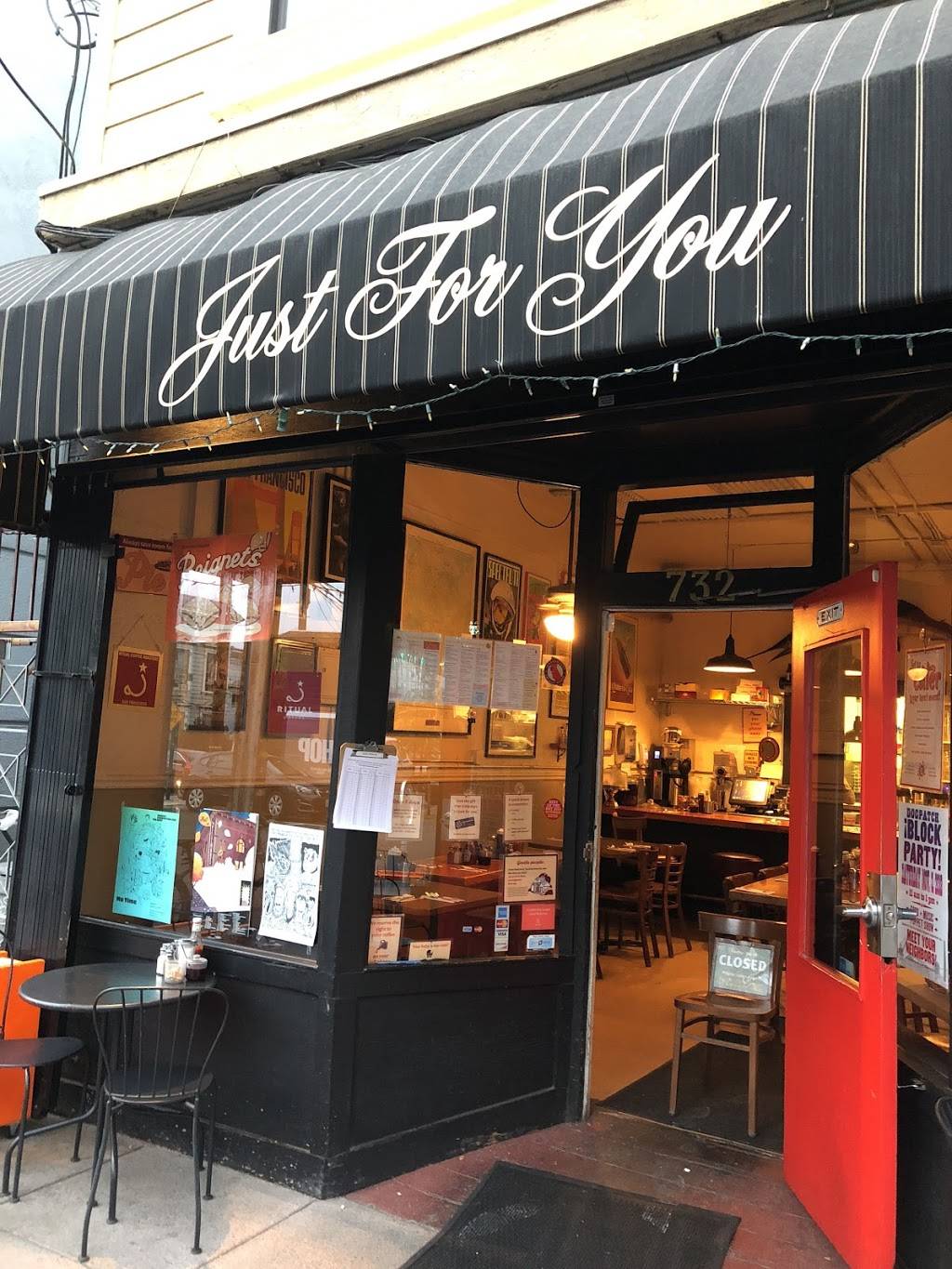 Just For You Cafe | cafe | 732 22nd St, San Francisco, CA 94107, USA | 4156473033 OR +1 415-647-3033
