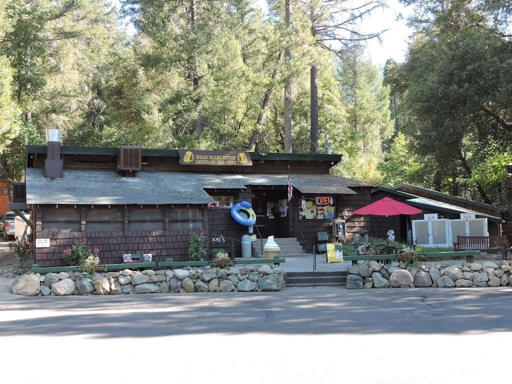 Indian Valley Outpost Resort | restaurant | 4601 CA-49, Camptonville, CA 95922, USA | 5302850370 OR +1 530-285-0370