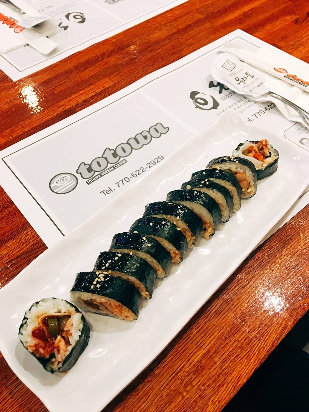 Totowa Korean Restaurant | restaurant | 3473 Old Norcross Rd #301, Duluth, GA 30096, USA | 7706222929 OR +1 770-622-2929