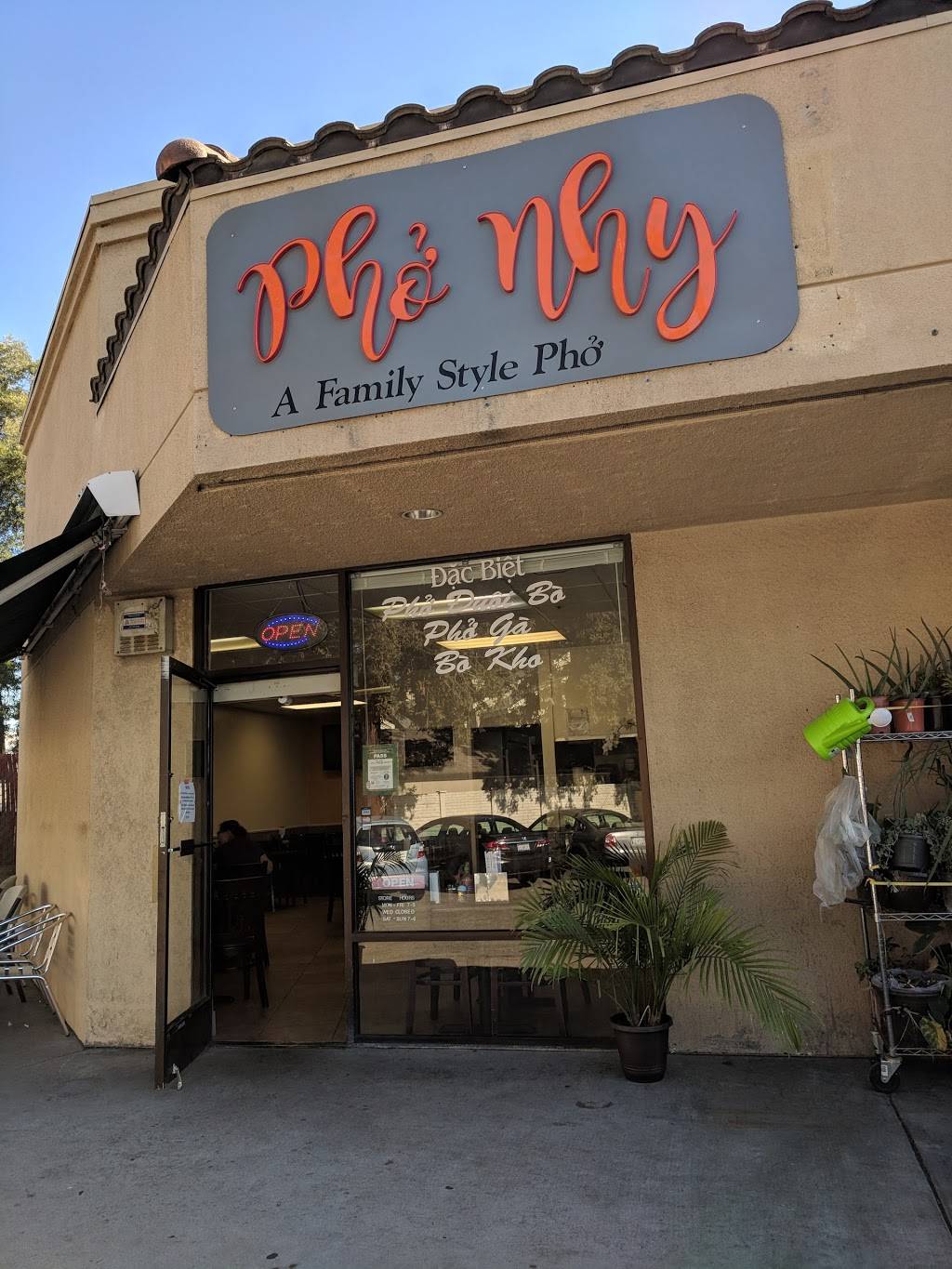 Pho Nhy | restaurant | 2367 McKee Rd, San Jose, CA 95116, USA | 4089236891 OR +1 408-923-6891