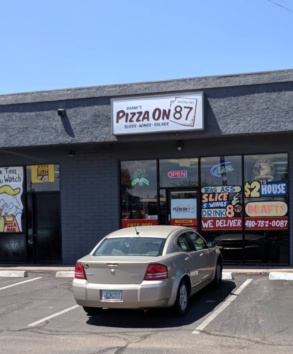 Pizza on 87 | restaurant | 1368 N Arizona Ave #101, Chandler, AZ 85225, USA | 4807320087 OR +1 480-732-0087