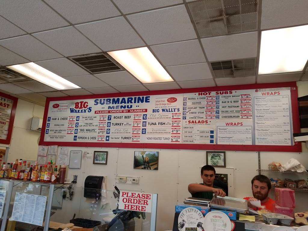 Big Wallys Subs | restaurant | 3322 Washington Rd, Parlin, NJ 08859, USA | 7327219414 OR +1 732-721-9414