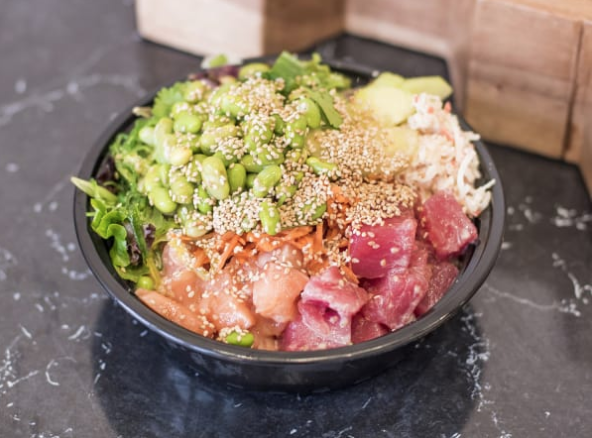 Poke Moana | restaurant | 2725 Stoneridge Dr Suite 107, Pleasanton, CA 94588, USA | 9252011736 OR +1 925-201-1736