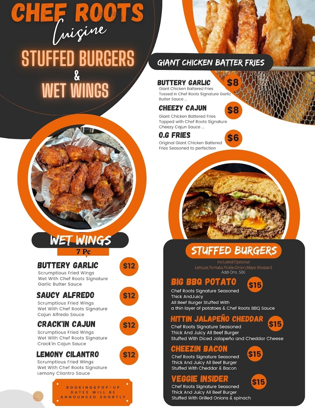 Chef Roots Stuffed kitchen | restaurant | 1527 Arcade Blvd, Sacramento, CA 95815, USA | 4158199061 OR +1 415-819-9061