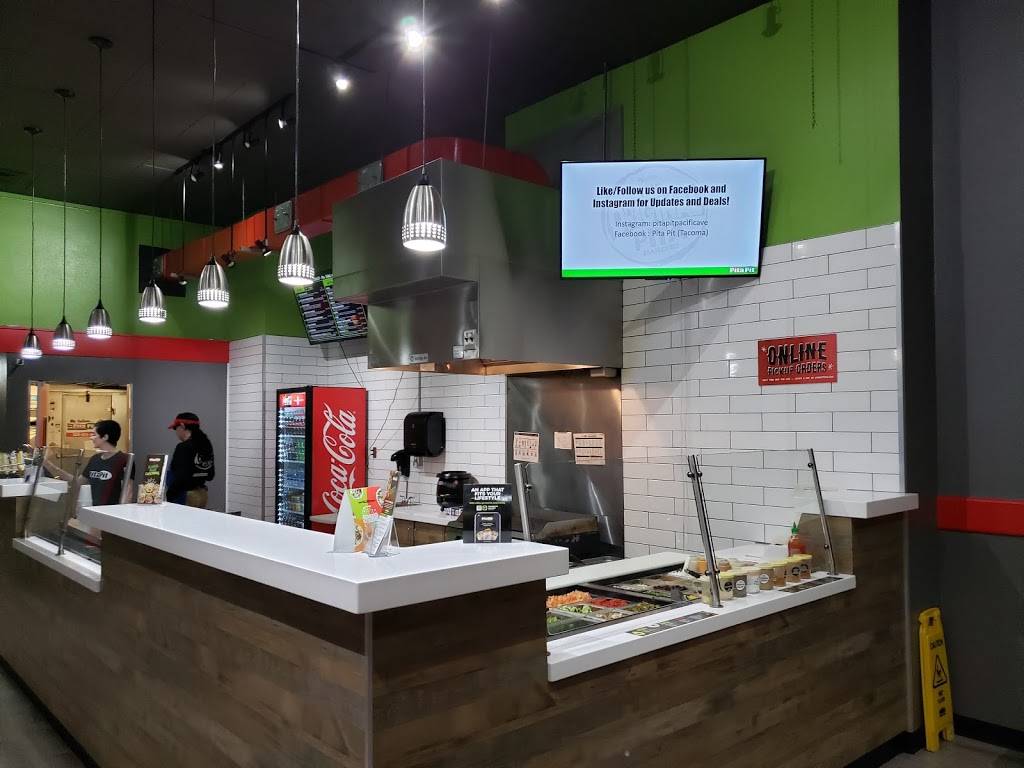Pita Pit (Tacoma-Downtown) | restaurant | 921 Pacific Ave, Tacoma, WA 98402, USA | 2535727482 OR +1 253-572-7482