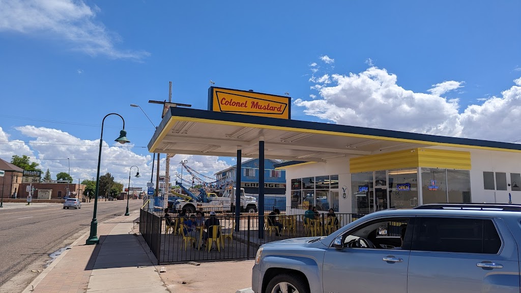 Colonel Mustard Hot Dogs | restaurant | 459 Navajo Blvd, Holbrook, AZ 86025, USA | 9282411034 OR +1 928-241-1034