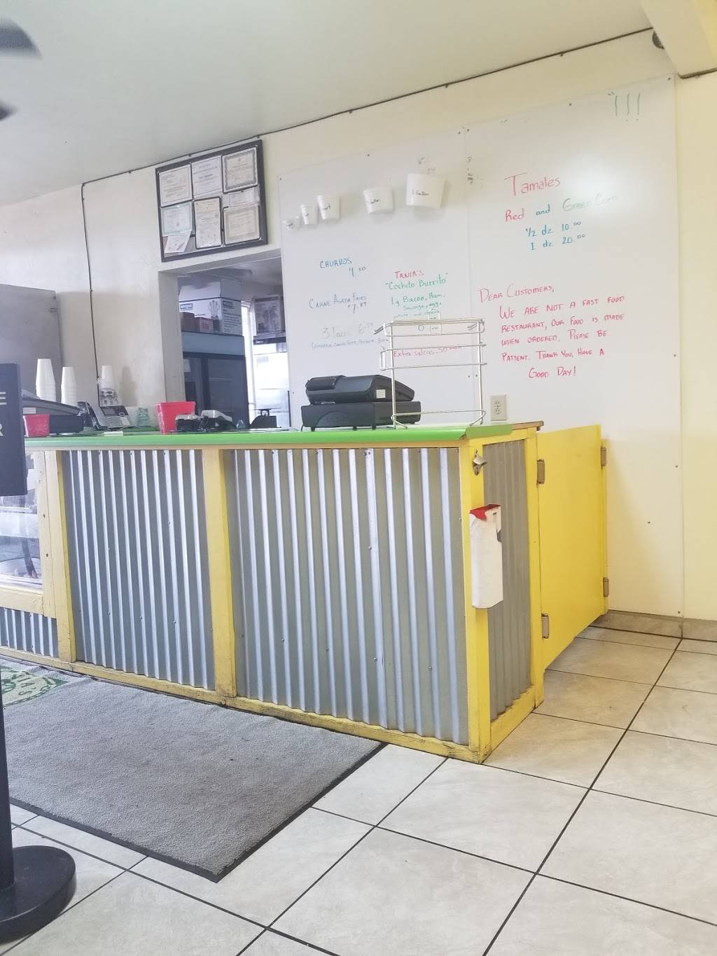 Tanias Flour Tortillas | restaurant | 2856 W Drexel Rd, Tucson, AZ 85746, USA | 5208831595 OR +1 520-883-1595