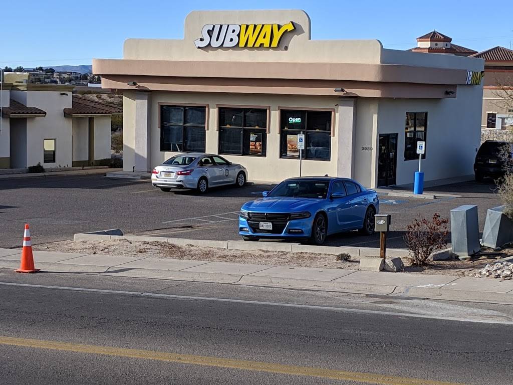 Subway | meal takeaway | 3989 Foothill Rd #100, Las Cruces, NM 88011, USA | 5755225578 OR +1 575-522-5578