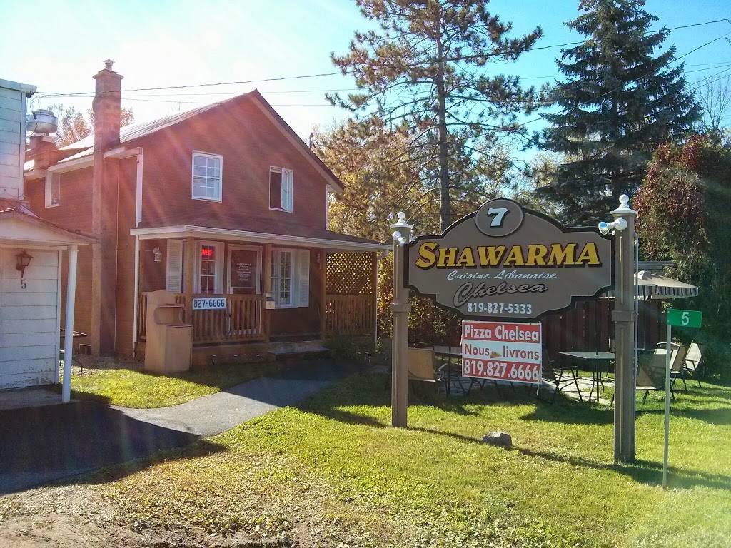 Shawarma Chelsea | restaurant | 7 Chemin Old Chelsea, Chelsea, QC J9B 1K1, Canada | 8198275333 OR +1 819-827-5333