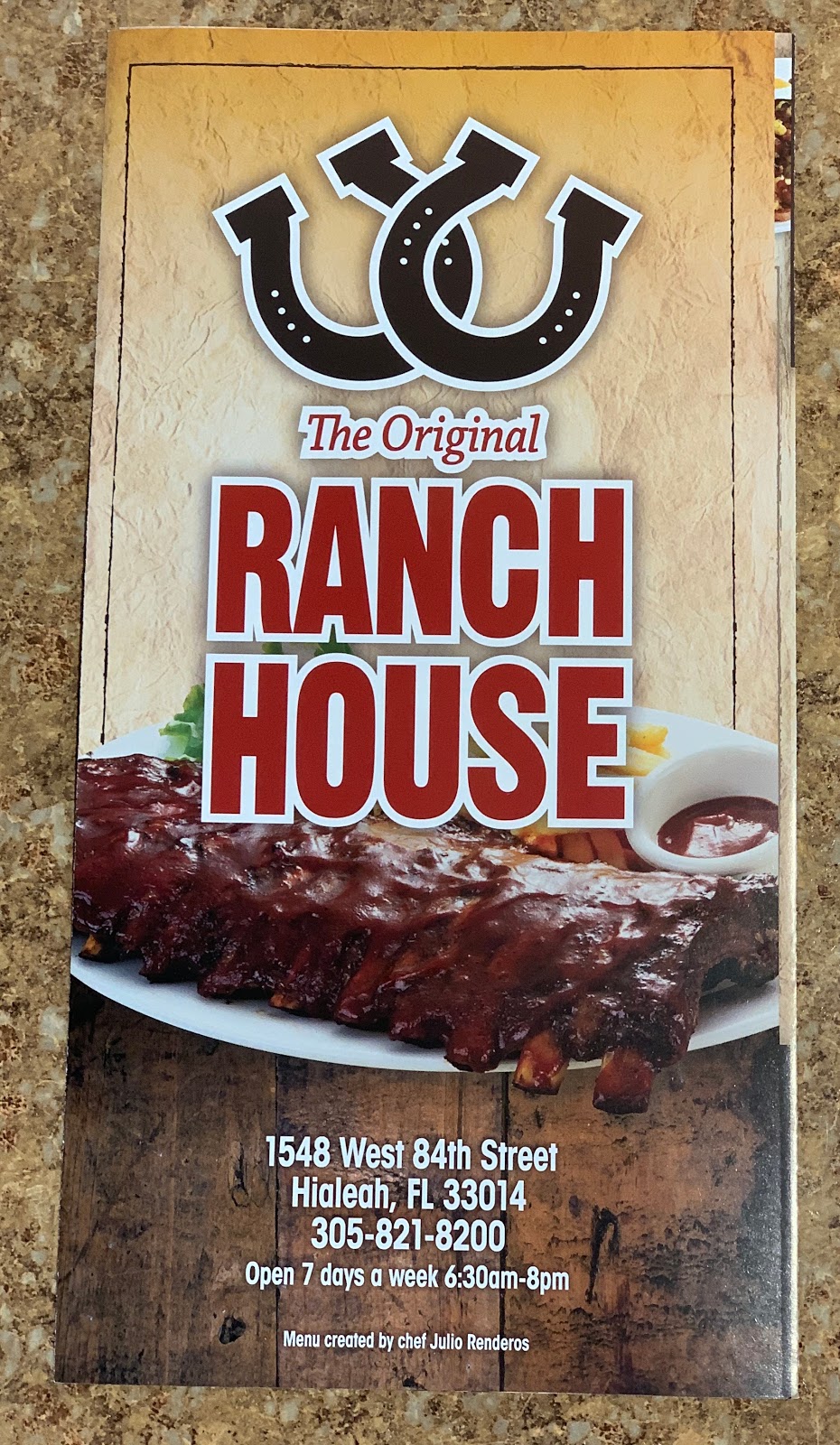 The Original Ranch House Restaurant | restaurant | 1548 W 84th St, Hialeah, FL 33014, USA | 3058218200 OR +1 305-821-8200