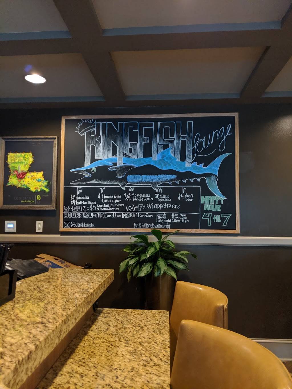 The Kingfish Grill | restaurant | 201 Lafayette St, Baton Rouge, LA 70801, USA | 2253445866 OR +1 225-344-5866