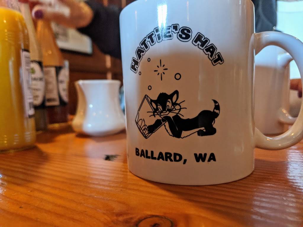 Hatties Hat Restaurant | restaurant | 5231 Ballard Ave NW, Seattle, WA 98107, USA | 2067840175 OR +1 206-784-0175