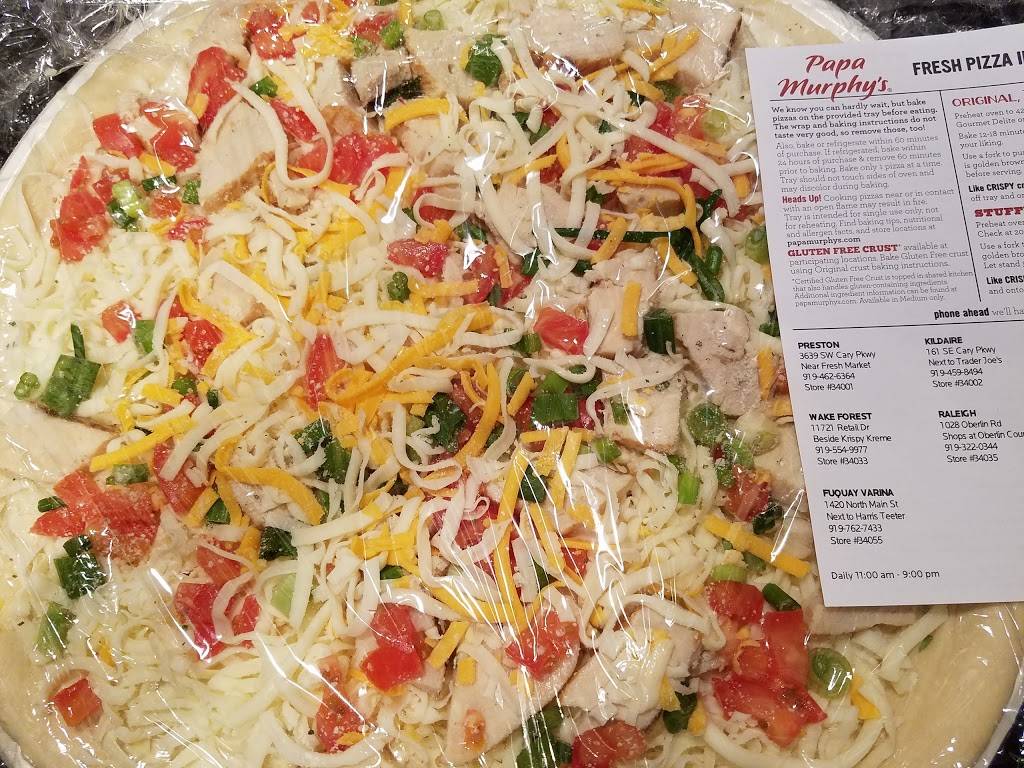 Papa Murphys Take N Bake Pizza | meal takeaway | 1028 Oberlin Rd, Raleigh, NC 27605, USA | 9193220344 OR +1 919-322-0344