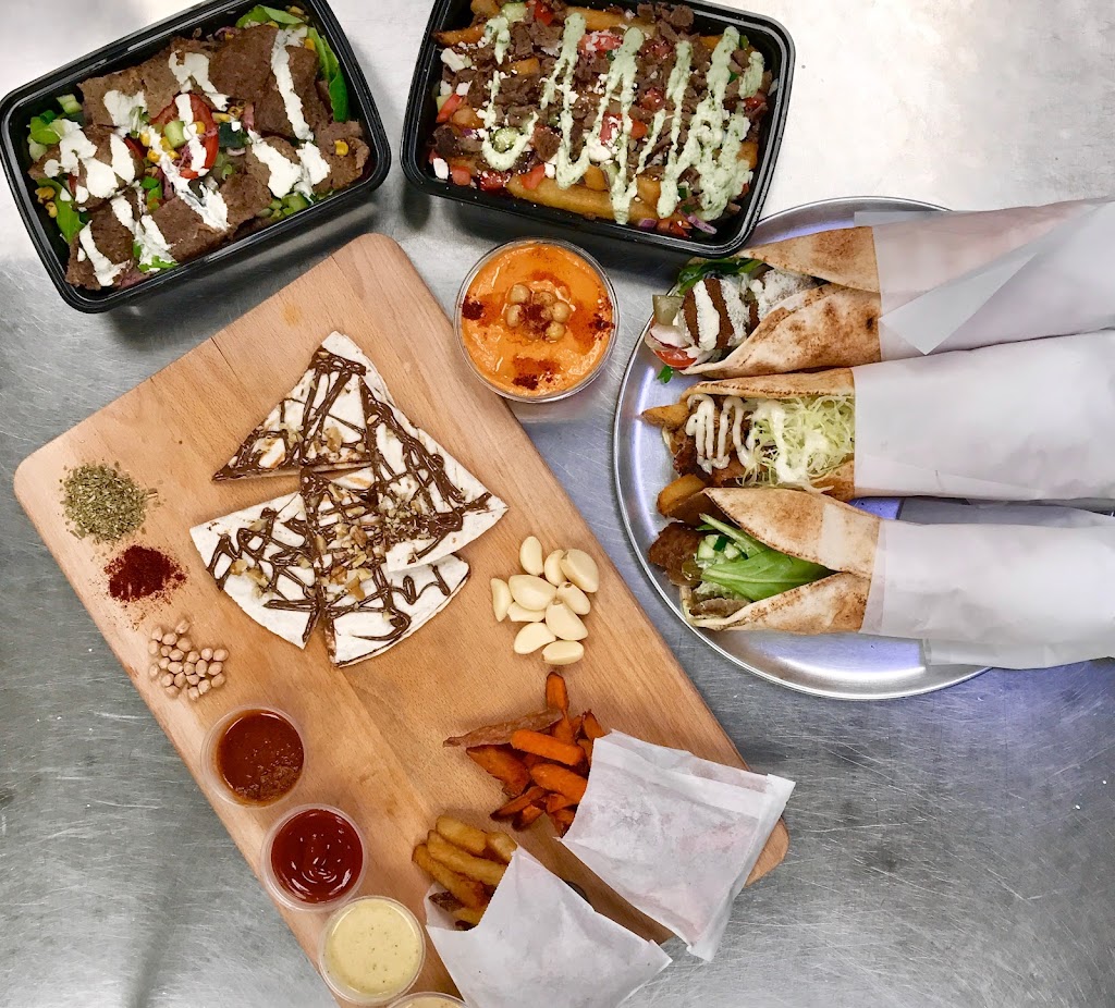 Just Falafel Houston | restaurant | 500 Dallas St Ste T-20B, Houston, TX 77002, USA | 8328772936 OR +1 832-877-2936