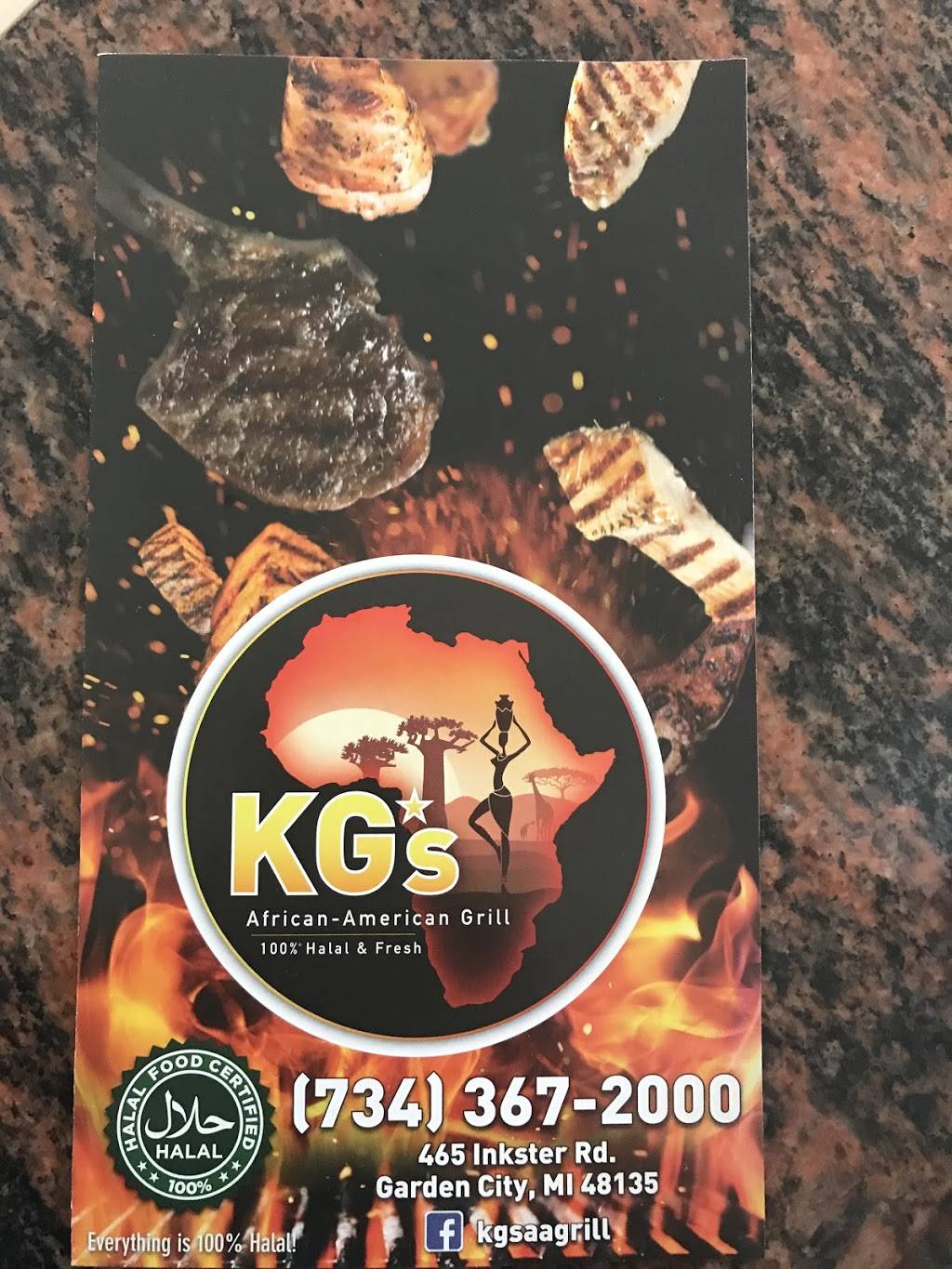 KG’s African-American Grill | restaurant | 465 Inkster Rd, Garden City, MI 48135, USA | 7343672000 OR +1 734-367-2000