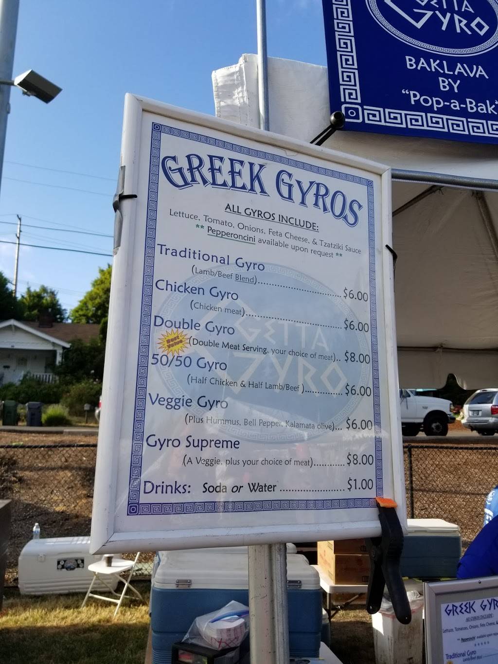 Getta Gyro | restaurant | 16313 SE 1st St, Vancouver, WA 98684, USA | 3608917112 OR +1 360-891-7112