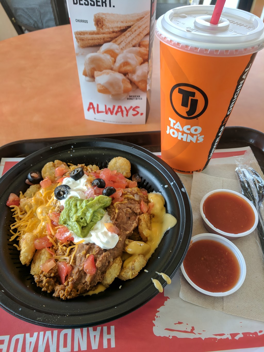 Taco Johns | restaurant | 3533 W Yellowstone Hwy, Mills, WY 82604, USA | 3072358102 OR +1 307-235-8102