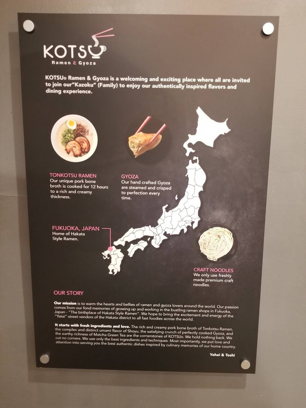 Kotsu Ramen & Gyoza | restaurant | 712 Foothill Blvd, La Cañada Flintridge, CA 91011, USA | 8189281090 OR +1 818-928-1090