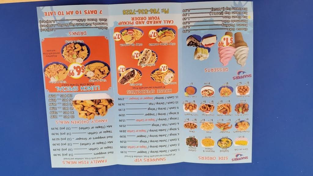 Snappers Restaurant | restaurant | 8320 NW 27th Ave, Miami, FL 33147, USA | 7865367528 OR +1 786-536-7528