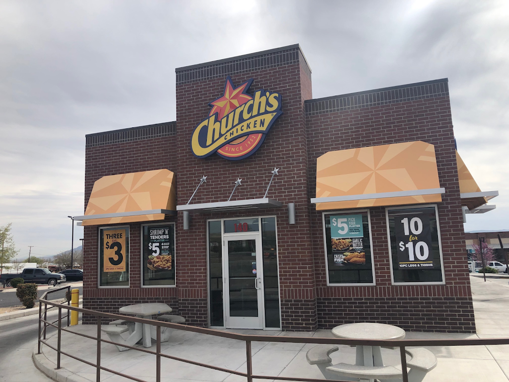 Churchs Chicken | restaurant | 140 98th St SW, Albuquerque, NM 87121, USA | 5058310053 OR +1 505-831-0053