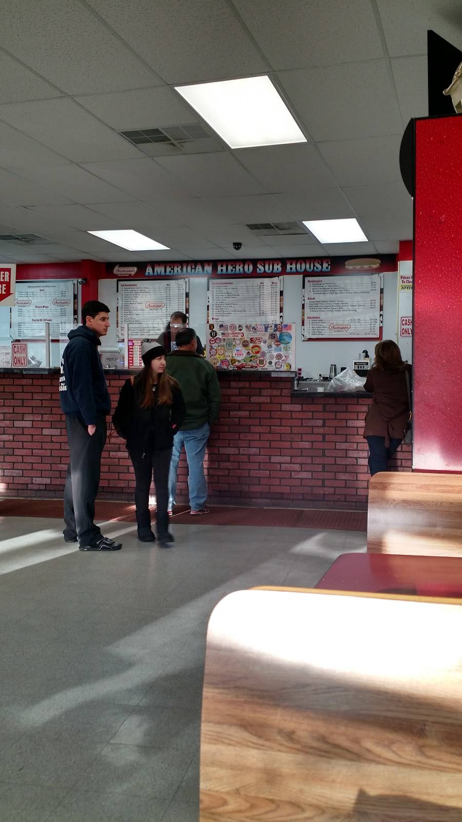 American Hero Subhouse | meal takeaway | 772 Riverside Ave, Lyndhurst, NJ 07071, USA | 2019357393 OR +1 201-935-7393