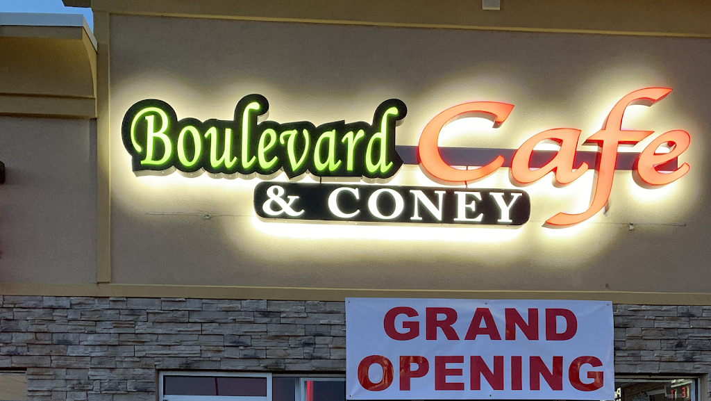 Boulevard Cafe & Coney | restaurant | 540 E Warren Ave, Detroit, MI 48201, USA | 3138313555 OR +1 313-831-3555