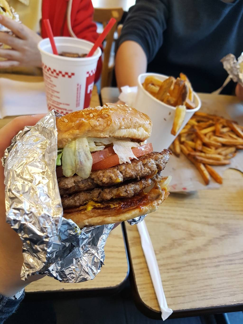 Five Guys | meal takeaway | 530 W 27th St, Los Angeles, CA 90007, USA | 2137497710 OR +1 213-749-7710