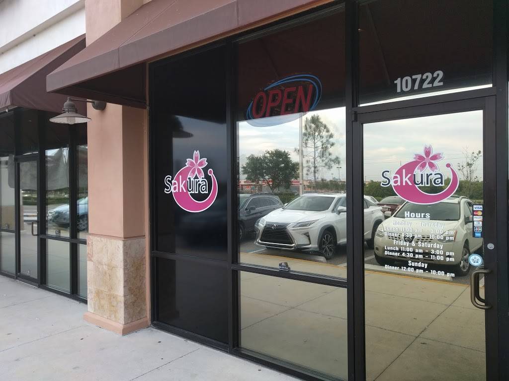 Sakura Japanese Steakhouse | restaurant | 10722 Big Bend Rd, Riverview, FL 33579, USA | 8136712388 OR +1 813-671-2388