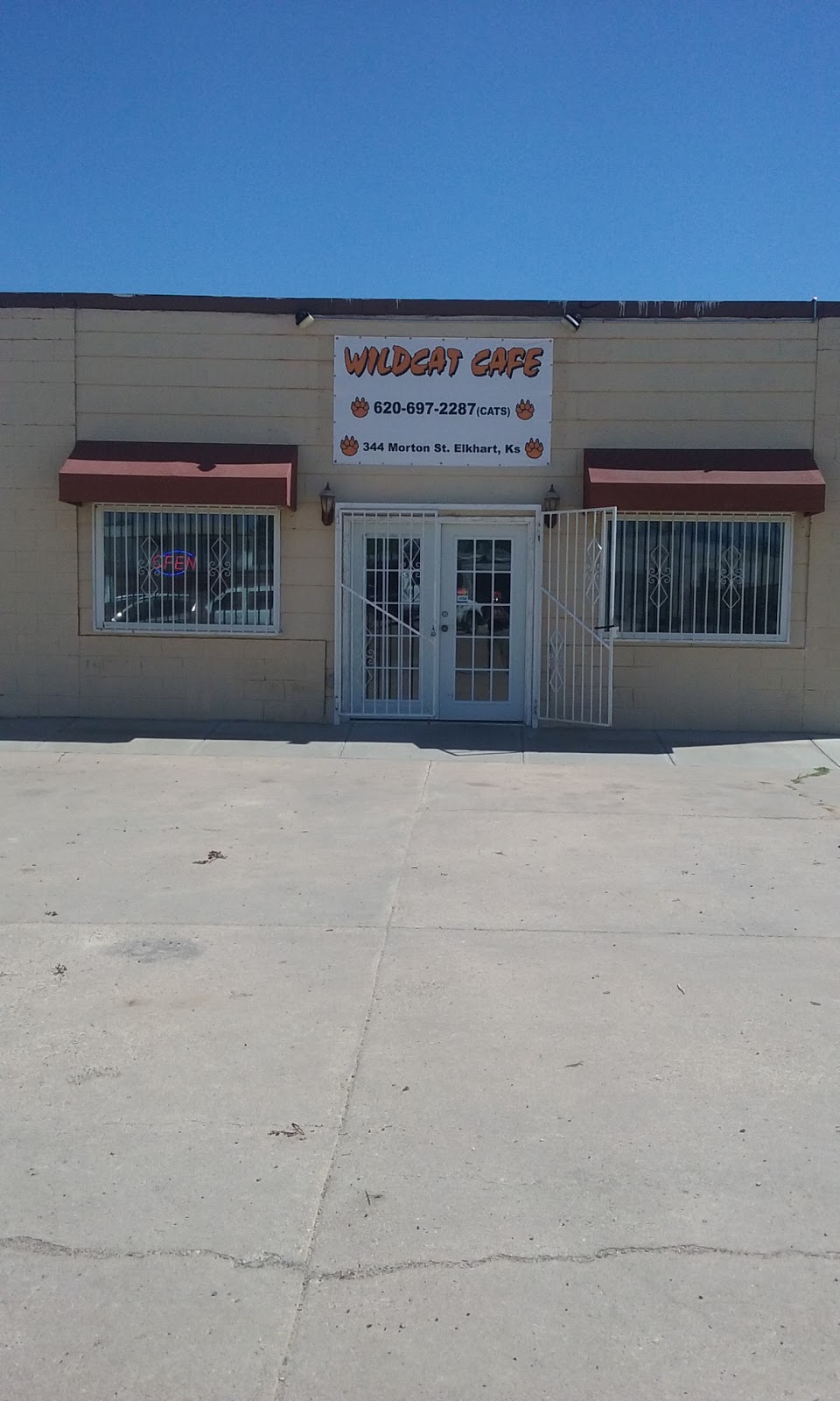 WildCat Cafe | restaurant | 344 Morton St, Elkhart, KS 67950, USA | 6206972287 OR +1 620-697-2287