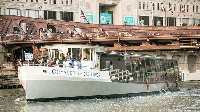 Odyssey Chicago River | restaurant | 455 N Cityfront Plaza Dr, Chicago, IL 60611, USA | 3129984293 OR +1 312-998-4293