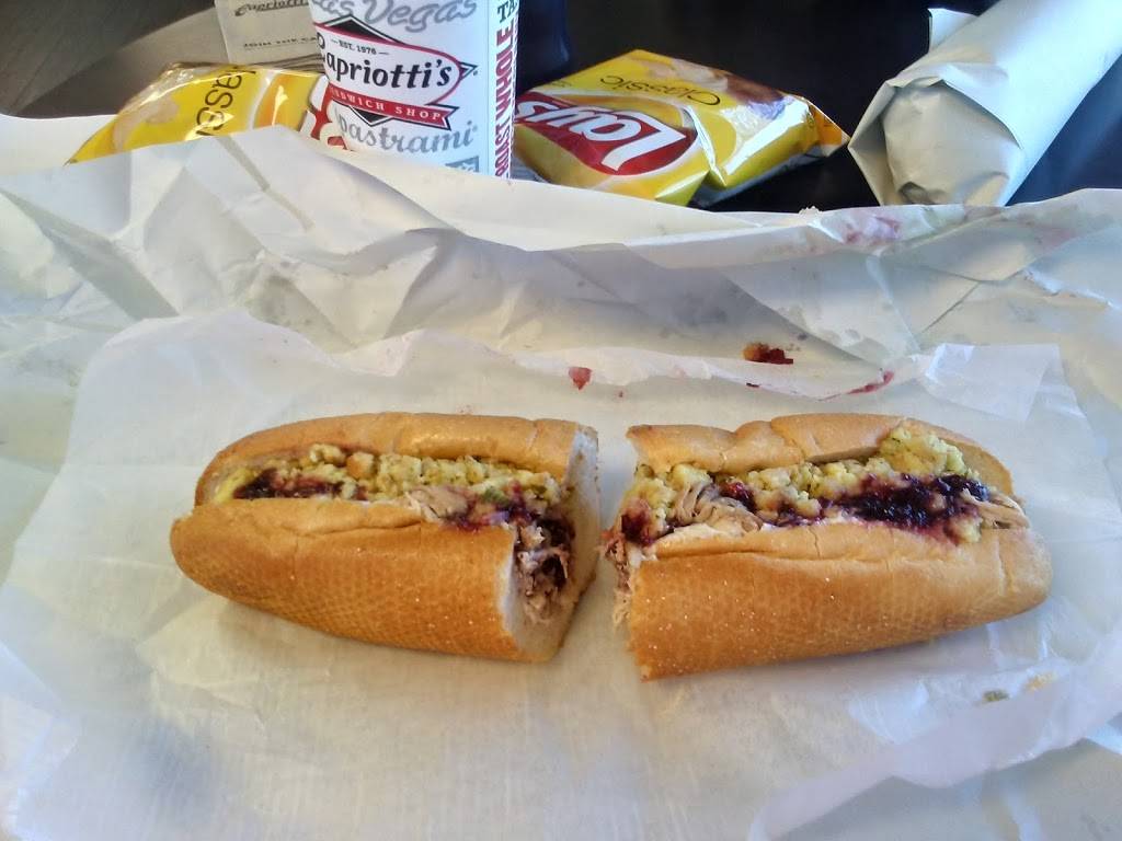 Capriottis Sandwich Shop | restaurant | 7440 W Cheyenne Ave #103, Las Vegas, NV 89128, USA | 7026567779 OR +1 702-656-7779