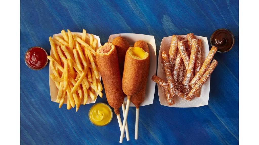 Hot Dog on a Stick | restaurant | 6649 Las Vegas Blvd South E100, Kiosk No. K-1, Las Vegas, NV 89119, USA | 7025869044 OR +1 702-586-9044