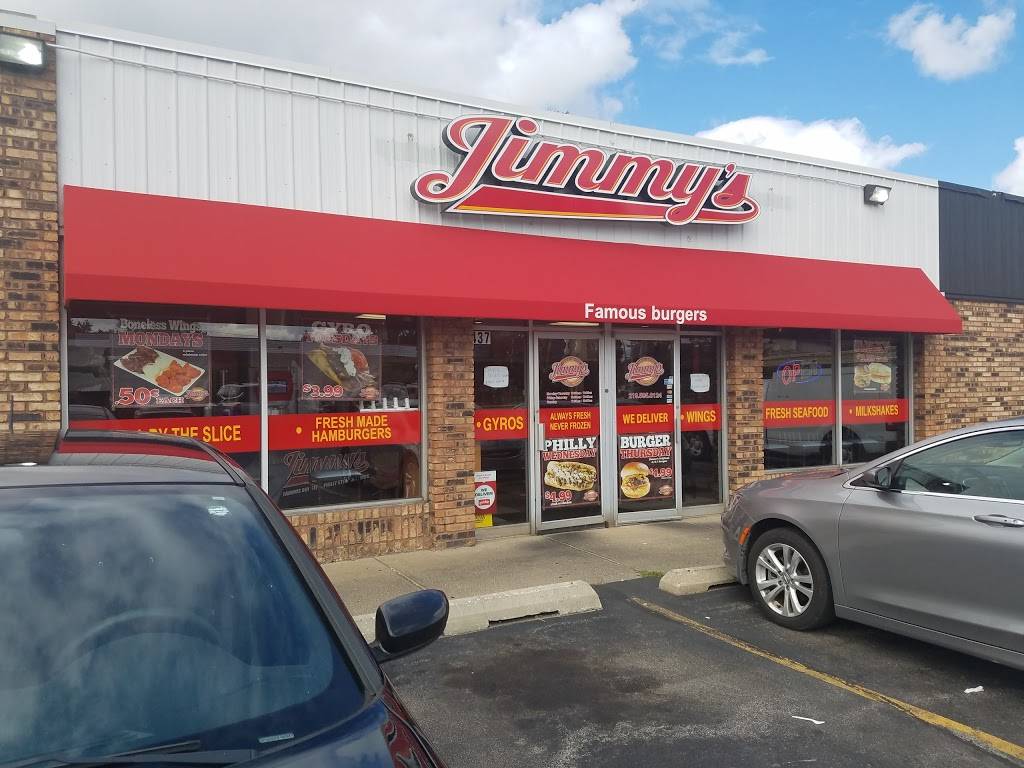 Jimmys Burger and Wings | restaurant | 437 Ridge Rd, Munster, IN 46321, USA | 2195950124 OR +1 219-595-0124