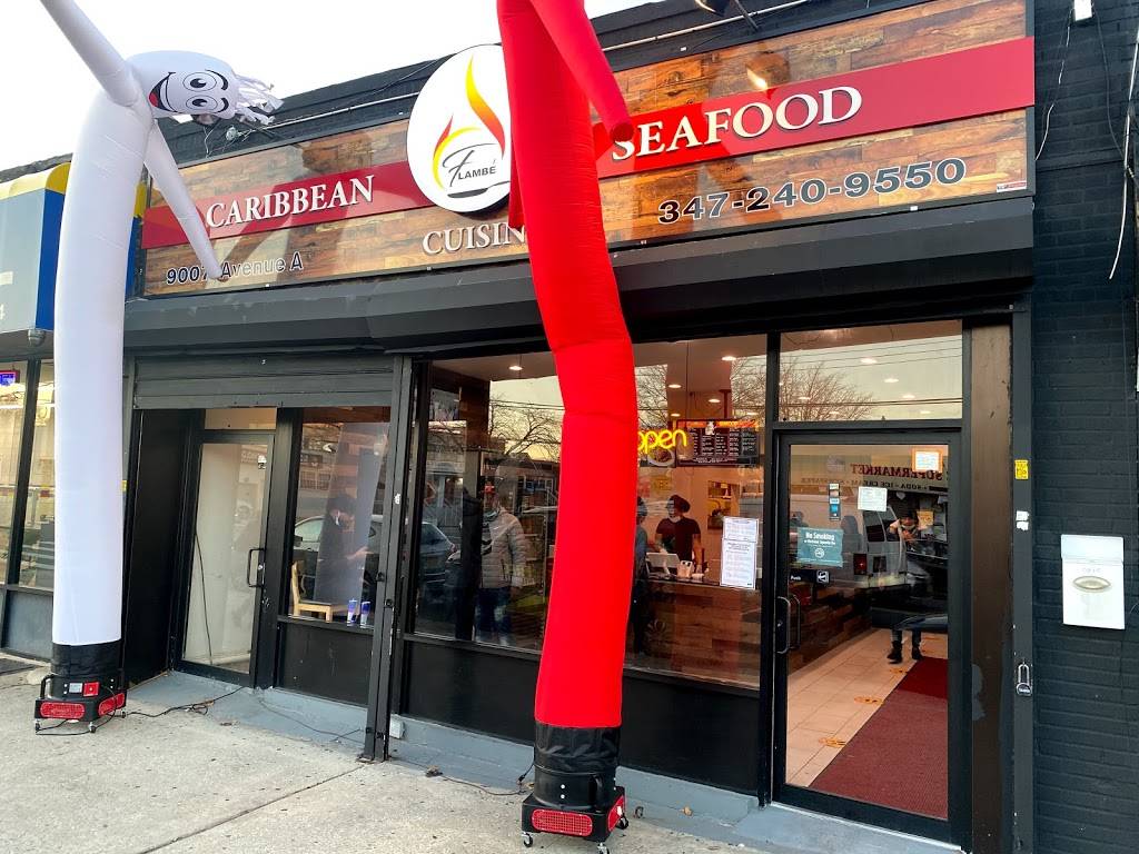 Flambe | restaurant | 9007 Avenue A, Brooklyn, NY 11236, USA | 3472409550 OR +1 347-240-9550
